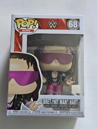 Funko Pop! WWE: Bret “Hit Man” Hart #68