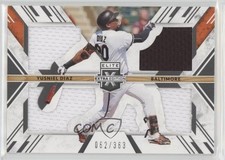 2019 Panini Elite Extra Edition Triple Silhouettes Black /363 Yusniel Diaz 08jk