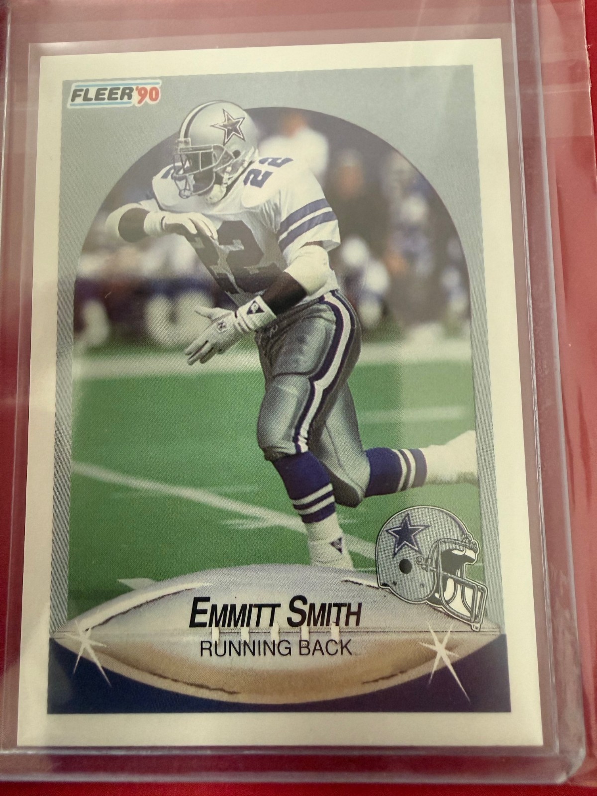 1990 Fleer Update #U-40 Emmitt Smith AG1