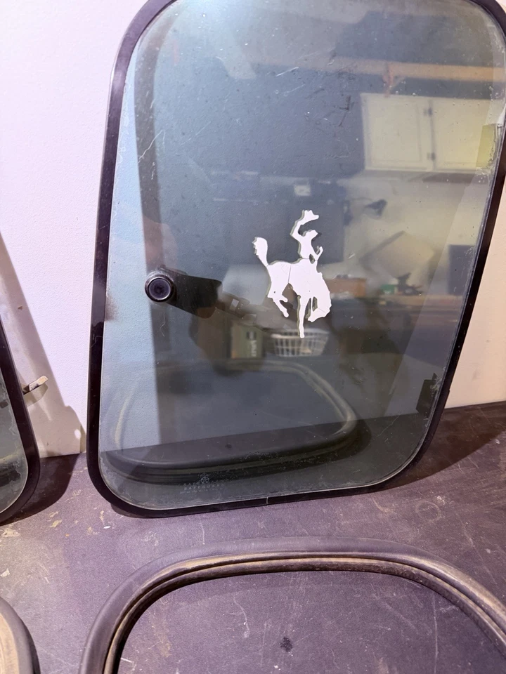 Juego de 2 ventanas traseras y juntas Cummins Dodge Club Cab 1991-1993 primera generación W250 Foto 3 de 4