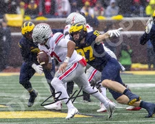 Aidan Hutchinson 8x10 Signed Photo Reprint Michigan Wolverines OSU Autograph