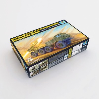Trumpeter assembly model 01026 1/35 Russian 9K57 Hurricane self-propelled MLRS