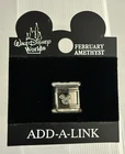 Walt Disney World Parks Add A Link February Amethyst Mickey Mouse Birthstone