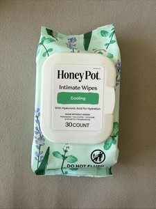 Honey Pot Intimate Wash With Hyaluronic Acid For Hydration Cooling 30 Count