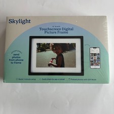 Skylight 10 inch Touchscreen Digital Picture Frame Black Wi-Fi 8GB Storage NEW