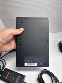 OEM Sony PS2 PlayStation 2 Slim BLACK Console Bundle SCPH-70012 System Tested