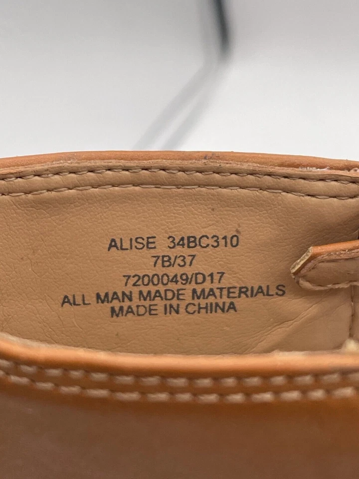 Sandalias - Sandalias de gladiador de cuero BCBGeneration Alise para mujer talla 7 B marrón Foto 3 de 4