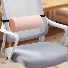 Waist Roll Lower Back Roll Support Soft Washable Cover Lightweight Memory Foam