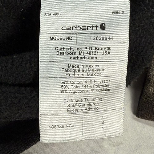 Carhartt Hoodie L Naturally Distressed Sun Faded Paint Rain Defender Loose Fit - Picture 4 of 18