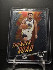 122152 -2022-23 Panini Mosaic Thunder Road Insert #12 Stephen Curry Golden State