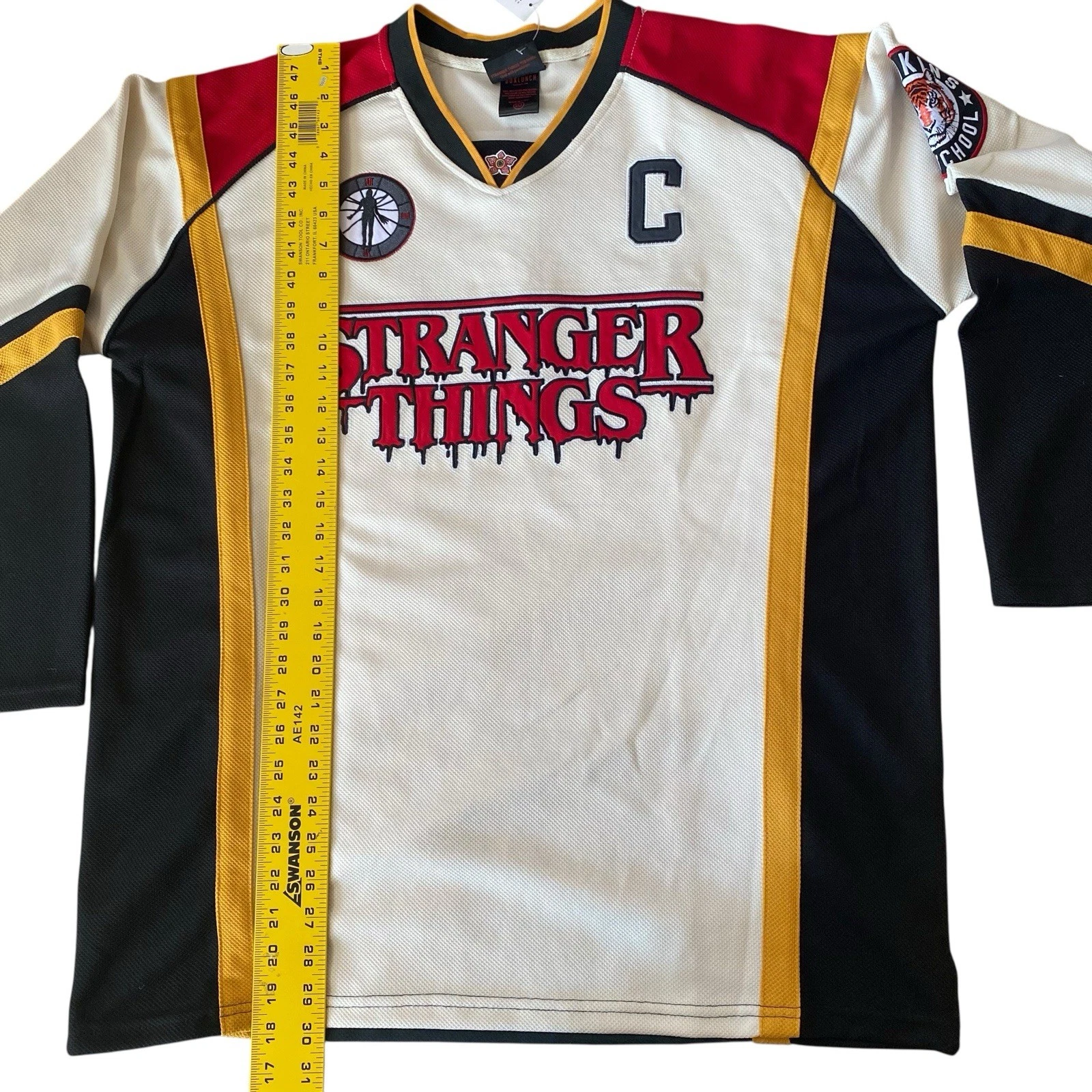 Stranger Things Logo Hockey Jersey