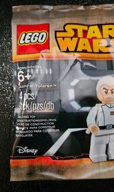 LEGO Star Wars Admiral Yularen Minifgure 2015 Sealed New Pack Promo 5002947