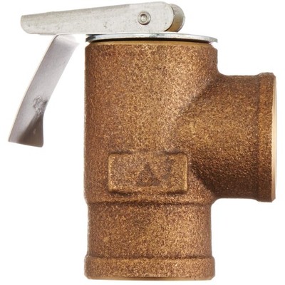 30 PSI Commercial Relief Valve, 3/4'' Bronze