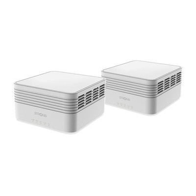 Strong MESHKITAX3000 Mesh WLAN System Wi Fi 6 2976 Mbit s 350 m² Abdeckung 4 int