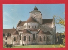 1 CPSM FONTGOMBAULT (36) Abbaye Notre Dame - Chevet de l'Abbatiale