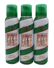 x3 BATH  BODY WORKS Vanilla Bean Noel Shimmer Fizz Body Cream