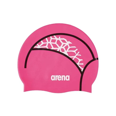 Arena Damen Badekappe Schwimmkappe Print 2 Pink One size