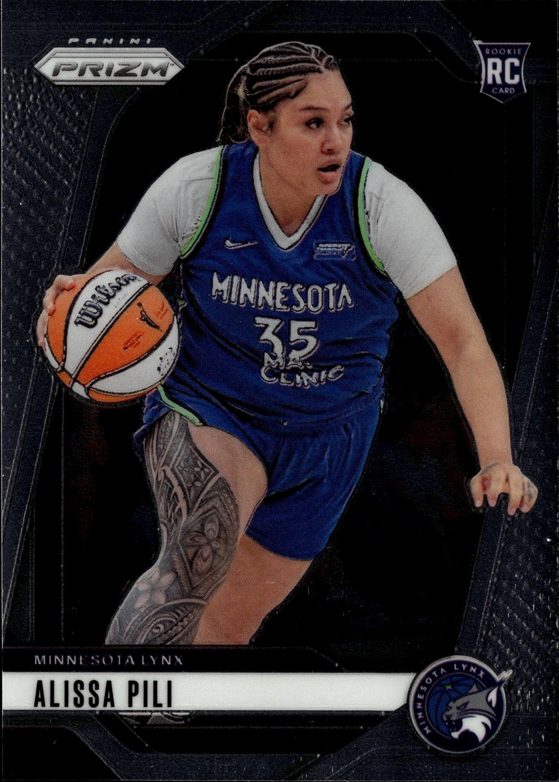 2024 Panini Prizm WNBA Alissa Pili Rookie Card #83