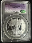 2014 W CAC American Silver Eagle  PR69 DCAM Traderbea Purple Core CAC Price $110