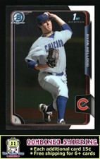 2015 Bowman Draft Chrome #22 Ryan Kellogg Chicago Cubs