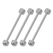 10 pz Cinturino Orologio Tubi Perni 1,3 mm Tubo Diapositiva 19 mm