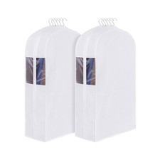 Univivi Premium Cotton Garment Bags for Hanging Clothes and Sto... USA FAST SHIP