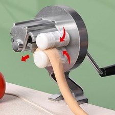 Manual Cavatelli Macaroni Pasta Maker, Macaroni Noodle Pasta Press Machine