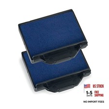 Replacement Ink Pads 6/50 - Pack of 2 - Ink - for The Professional 5200, Blue