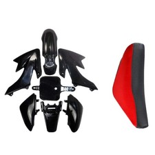 Plastic Fairing Kit Tall Seat for CRF XR CRF50 XR50 50cc 110cc 125cc Black Red