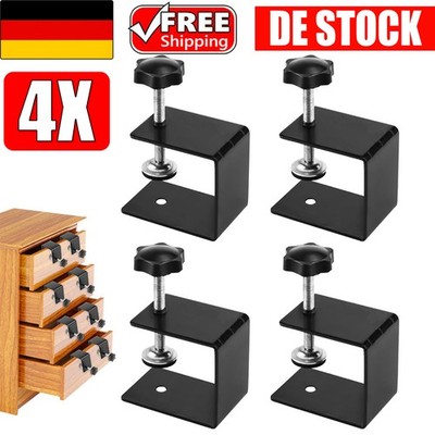 4X C Klemme Tischklemme Befestigungsclip Clamp Verstellbarefür Holzbearbeitung