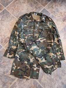 Nice! Iraqi Iraq Woodland Camo Camouflage Uniform w/ Provenance Bringback