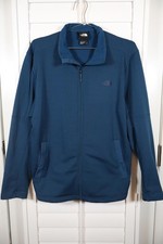 The North Face Treadway Hybrid with Futurefleece Full Zip Jacket Monterey Blue