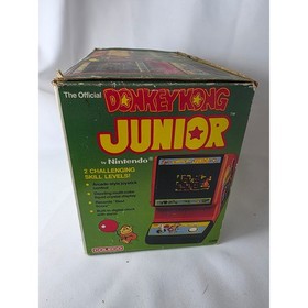Vintage Donkey Kong Jr Coleco Tabletop Arcade Game 1982 Part Repair Original Box