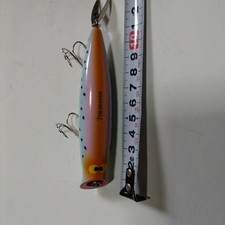 7TH HEAVEN Topwater Fish Lure, Colorful, 3 Hook, Used