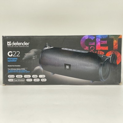 Defender Bluetooth Lautsprecher G22 - Musikbox Bluetooth, Portable Speaker, BT L