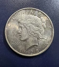 1923 Peace Silver Dollar 1$ Coin 90% Silver Ungraded