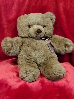 Vintage Playful Pals Brown Teddy Bear Made Expressly for Mervyns Plush 14''