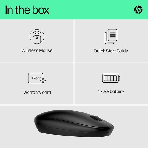 HP 240 Bluetooth Mouse, Black, Bluetooth 5.1, Wireless, Precise Sensor, - Picture 5 of 16