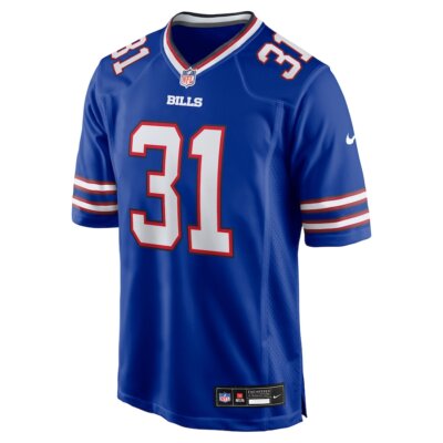 Buffalo Bills Maxwell Hairston #31 Nike Royal 2025 Official NFL
