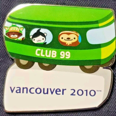 2010 VANCOUVER CLUB 99 OLYMPIC WINTER GAMES PIN