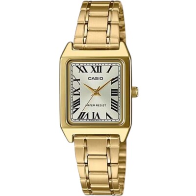 CASIO LTP-V007G-9BUDF DAMENUHR VERGOLDET RÖMISCHE ZAHLEN 22x31mm UNTERPREIS