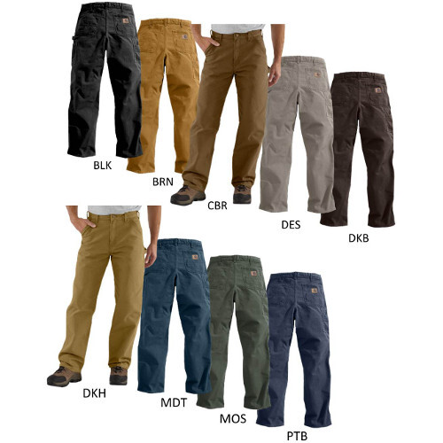 Carhartt Men's Washed Duck Work Dungaree Pants | eBay Carhartt Men's Washed Duck Work Dungaree Pants | eBay