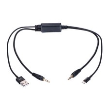IBP AUX Interface Cable for BMW X3 X5  MINI iPhone5 5S 5C 6 6S Plus IP5-BMW