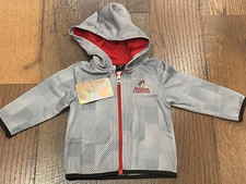 Arizona Coyotes NHL Gray Patterned Logo Full-Zip Hoodie Size 18 Months / NWT