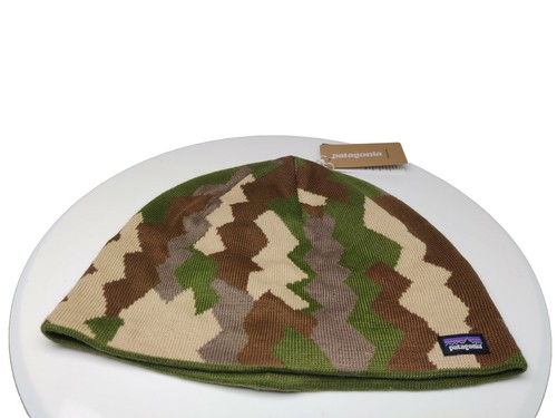 Patagonia Unisex Climbing Trees Knit: Basin Green Beanie Hat Winter One Size - Picture 8 of 10