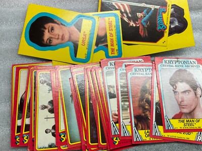 1980 Topps DC Superman 2 Movie Trading Cards Complete Your Set U Pick Card 2-40