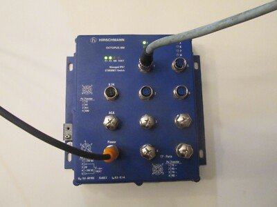 Waterproof Ethernet Switch Hirschmann OCTOPUS 8M Managed IP67