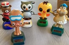 solar dancing  animals lot 5 Teddy bear Hippo...