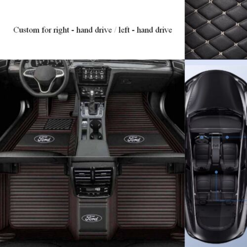 Custom For Ford Edge 2007-2024 Car Floor Mats Cargo liners Waterproof Carpets - Picture 11 of 19