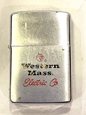 VTG 1968 FULL SIZE ZIPPO LIGHTER WORKS REDDI KILOWATT WESTERN ELECTRIC-FREE SHIP